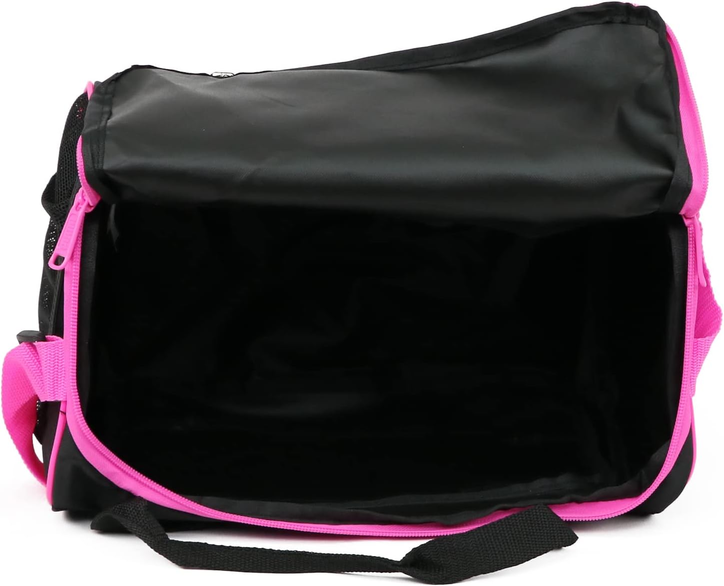 PUMA Kids' Evercat Transformation Duffel (One-Size, Black/Bright Pink)