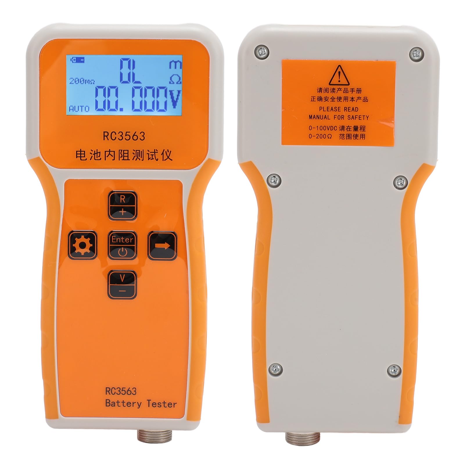 Tester Baterii RC3563, Tester Rezystancji Wewnętrznej Baterii, Tester Baterii Ołowiowo-litowo-niklowo-chromowej