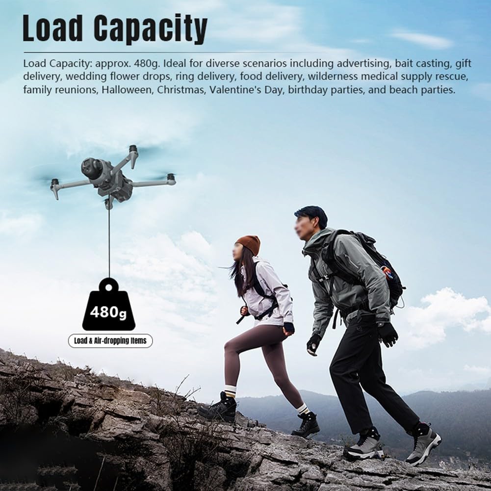 Dispensador para Dron para para mavic 4 Pro para carga 480g Dispensador
