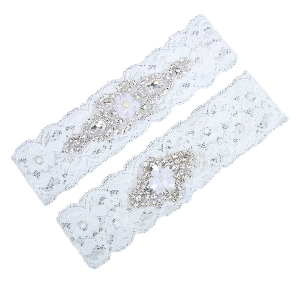 Garter Bridal Accessories Bride Gift Lace-image-11