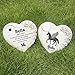 HENTOL Personalized Horse Memorial Stone, Pet Grave Markers Outdoor, Pet Headstone, Pet Tombstone, Personalized Garden Memorial Stones