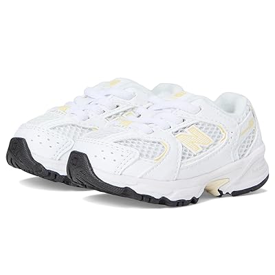 New Balance Kids 530 Bungee (Infant/Toddler) Kids Shoes White/Parchment