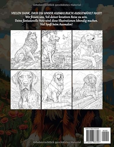 Berg Hund Malbuch für Frauen: Berg-Hund Malvorlagen Für Erwachsene Frauen Zur Beruhigung, Stressabba