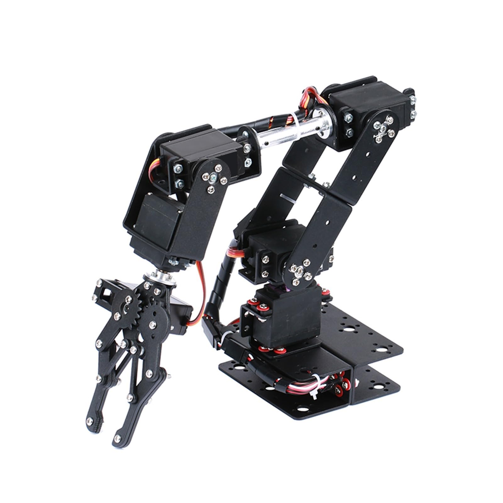ZERVA 6 DOF Robot Manipolatore Kit di artigli con morsetto for braccio meccanico in lega di metallo