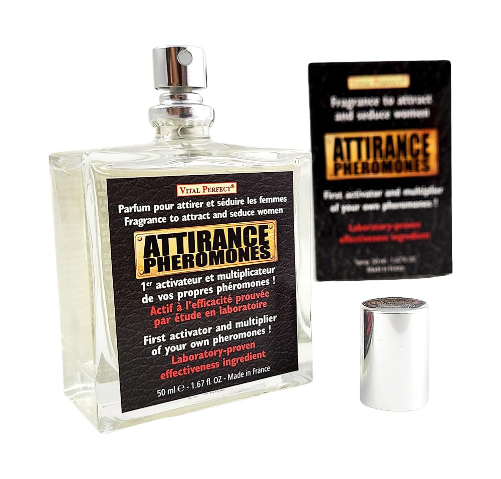 Attirance phéromones - Parfum homme spécial séduction - Produit français - Attirer et séduire les femmes - Parfum d’attirance - Parfum phéromones - Parfum pour exciter femmes - Parfum français homme