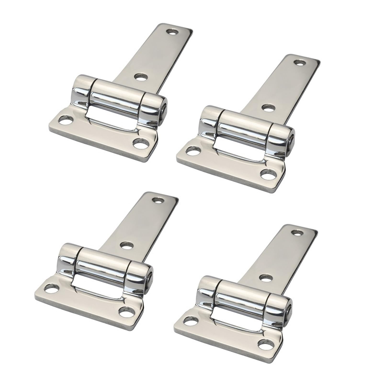4PCS Spiegel 304 Edelstahl 135mm T Scharnier Heavy Duty Marine Boot Yachten Hardware Edelstahl Tür Scharniere for Container