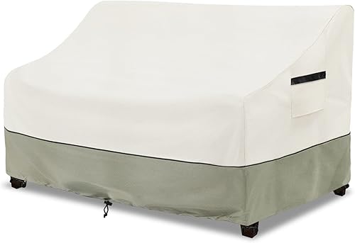 Funda para sofá de 3 plazas para patio, funda para sofá para exteriores de hasta 85 pulgadas de ancho x 38 pulgadas de profundidad x 35 pulgadas de