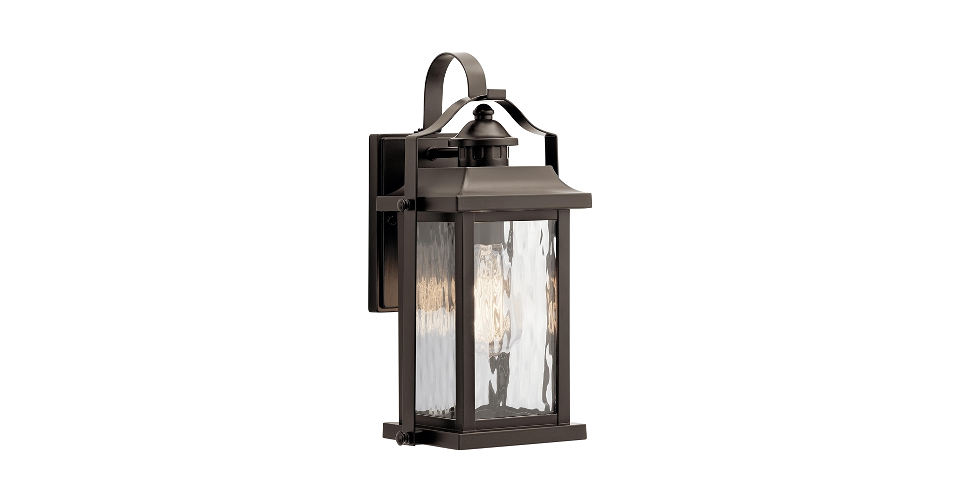 KICHLER Linford 1-Light 13.75-in H Outdoor Wall Light in