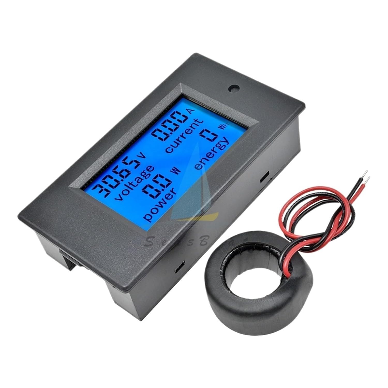 AC 80-260V 100A 50A 20A LCD Digital Voltage Meter Power Energy Indicator Voltmeter Ammeter Wattmeter Current Amps Volt Tester(Gold)
