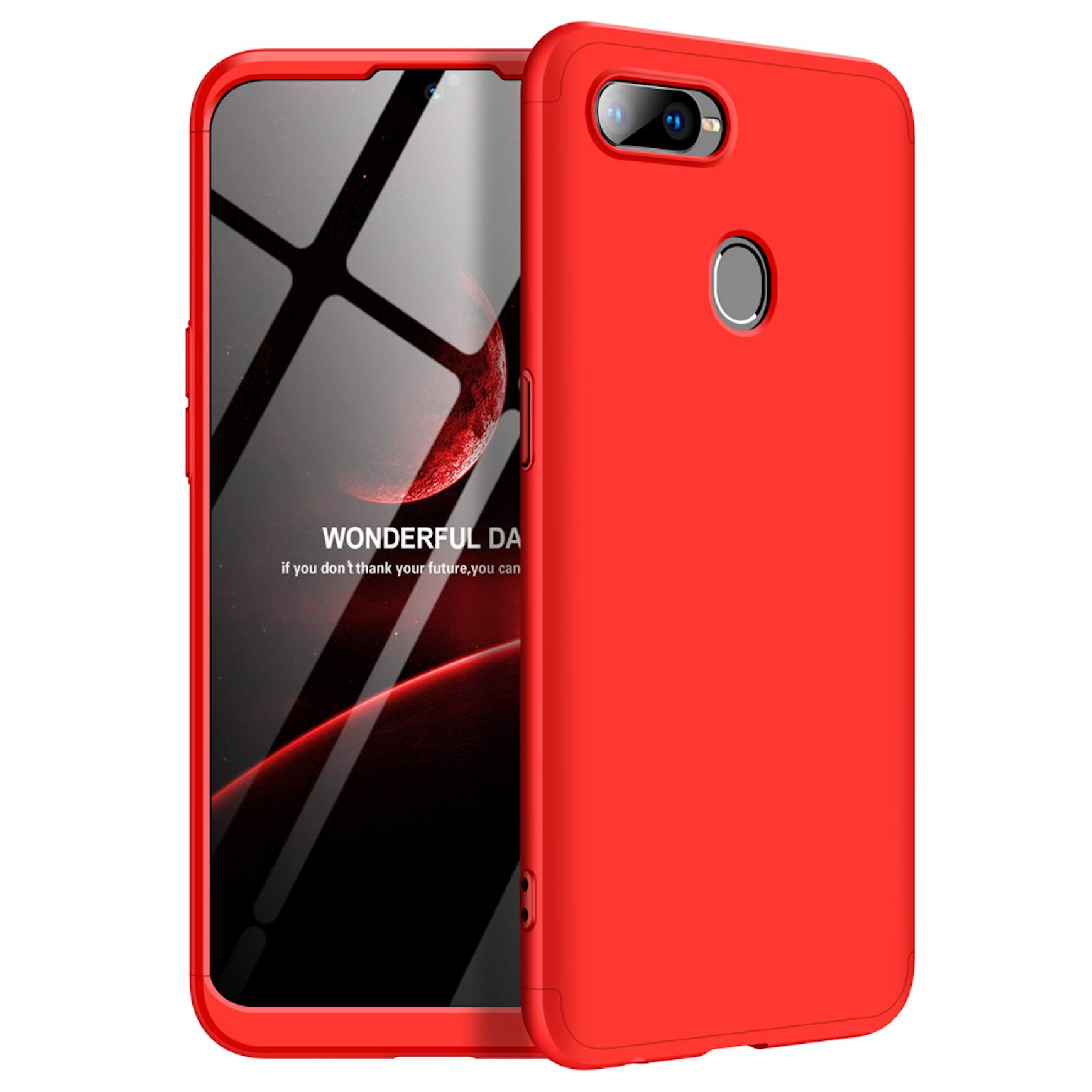 BOUNCEBACK � Oppo f9 pro Cover case Back Cover for Oppo f9 pro - Full red - Red (B07JBHGLSG) Amazon Price History, Amazon Price Tracker
