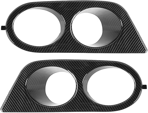 Miniatura 10 de 2 unids parachoques delantero Foglight cubierta doble agujeros coche accesorio apto para E46 M3 2126 parachoques antiniebla cubierta delantera de