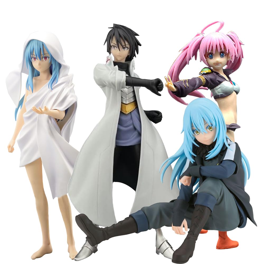 QAHEART Anime Milim Nava Figure Sakaguchi Rimuru Tempest Action Model Statue Girl Figure Desk Car Ornaments