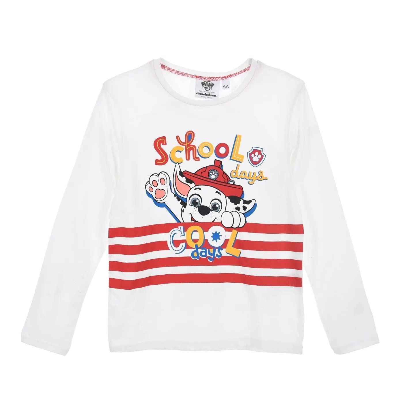 Pigiama Paw Patrol Bambino Maglia Paw Patrol Con Marshall Verde