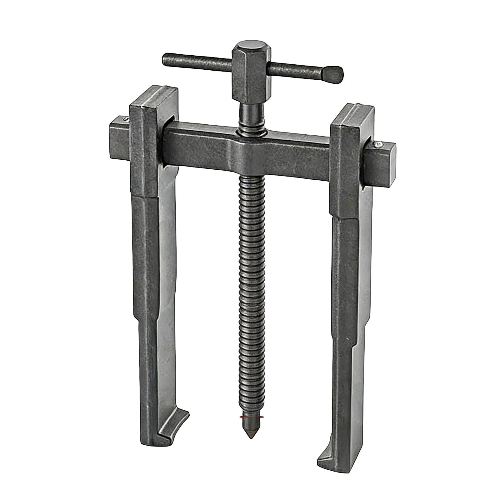 Size 2 Jaw Puller for Bearing and Wheel Removal Efficient Strong Pulling Force Steel Construction Miniature Compact Puller