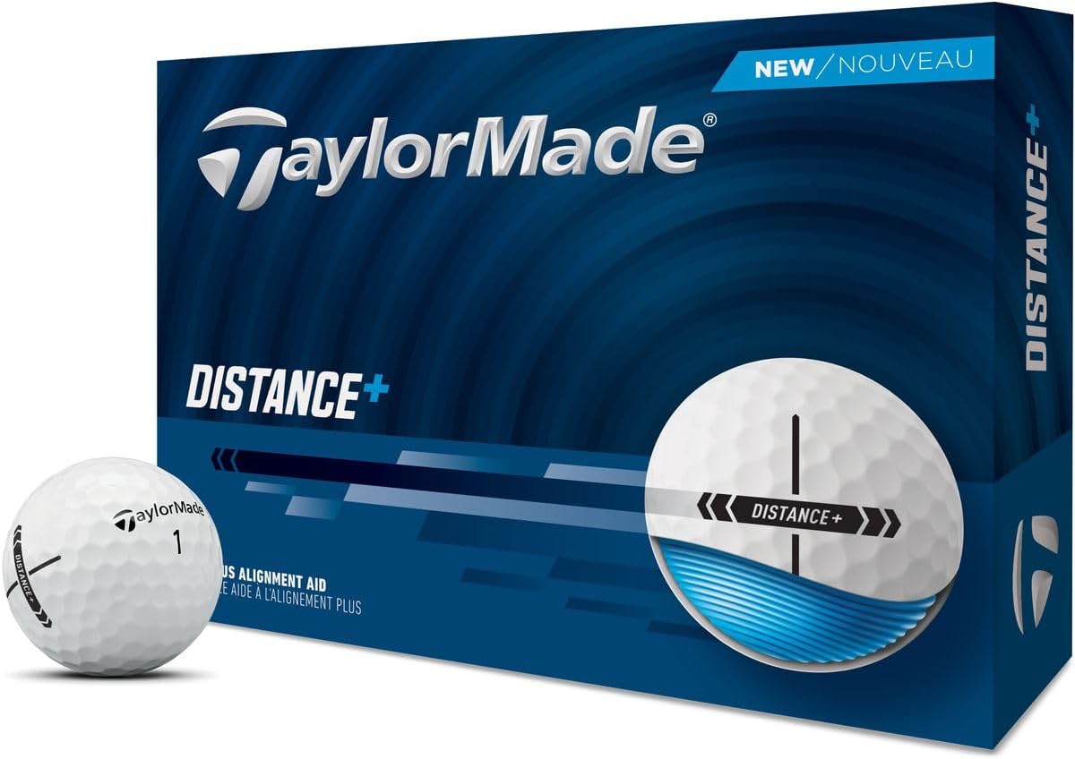 Taylormade Distance+ ID-Align Golf Balls - 2025 Model