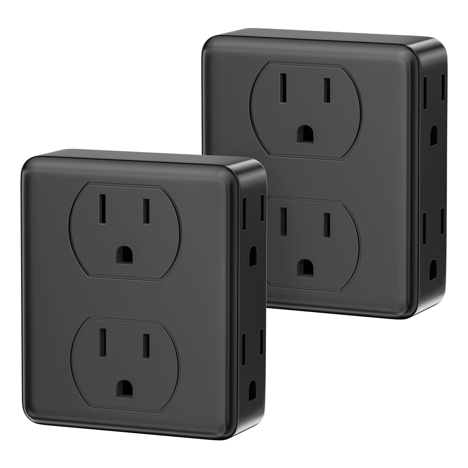 Outlet Extender, HICITY Multi Plug Outlet with 6 Electrical