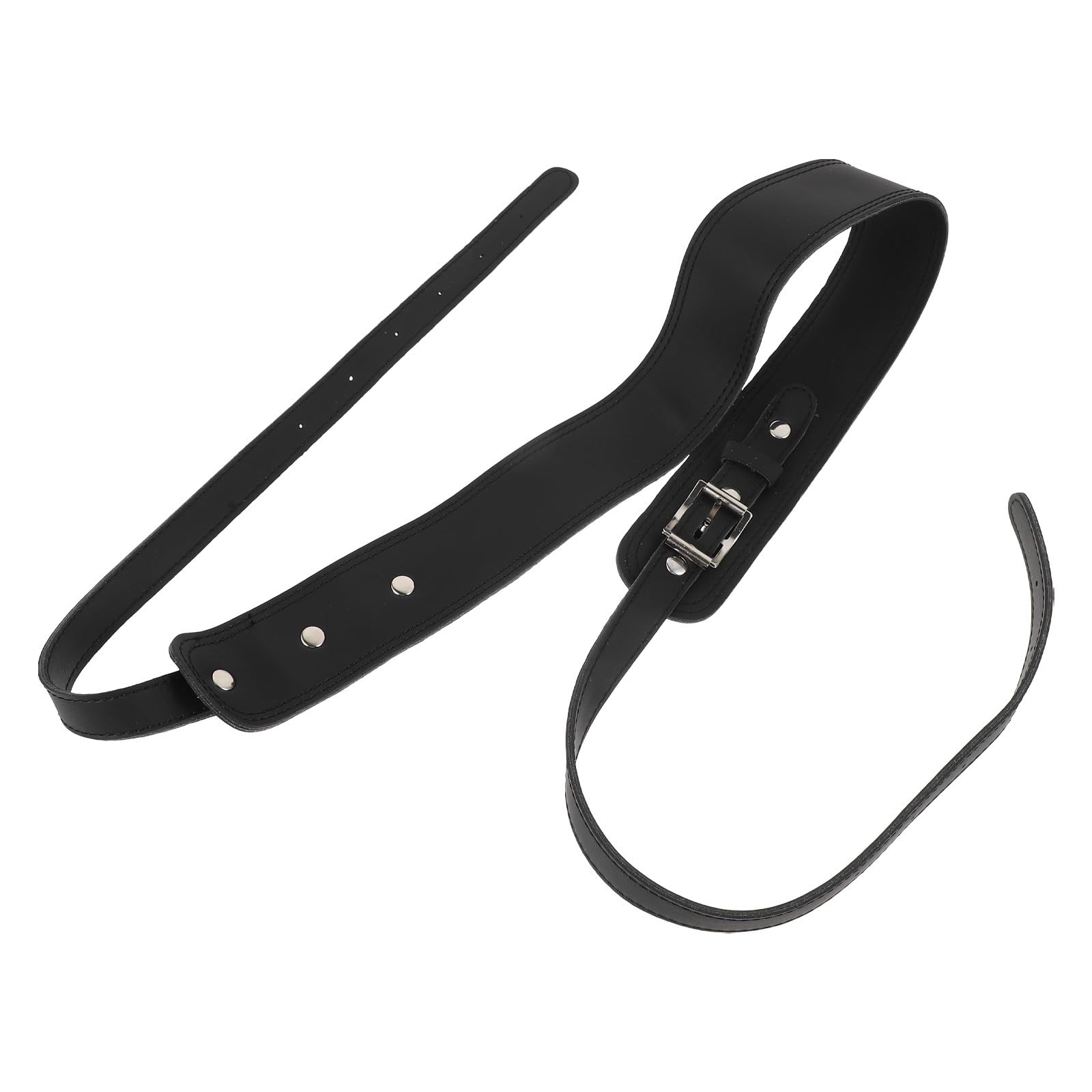 TOYANDONA Correa de Hombro Ajustable para Tuba y Trombón Correa de Cuero Resistente para Instrumentos de Viento para Uso en Conciertos y Transporte