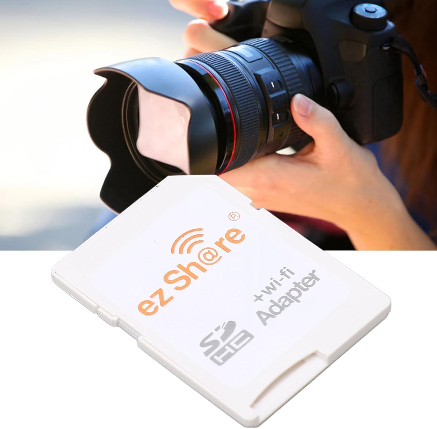 Zyyini TF to Adapter, Adapter Reader Writer High Speed for SLR Camera,Support Settings, Adapter for Android, for iOS Devices, Adapter for Phone Tablet