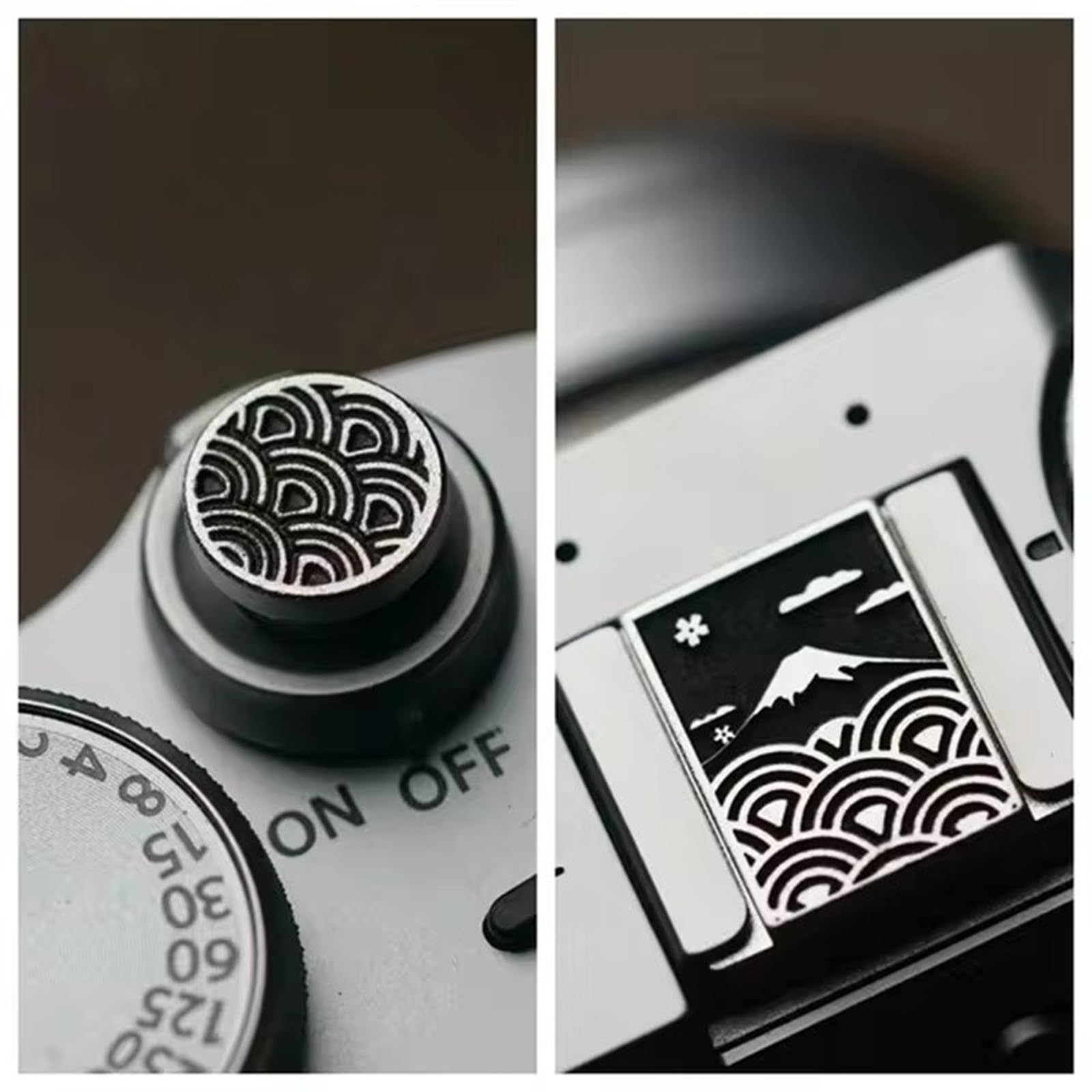 Coperchio per slitta hotshoe, protezione per fotocamera e pulsante di otturatore della fotocamera, accessorio protettivo stabile