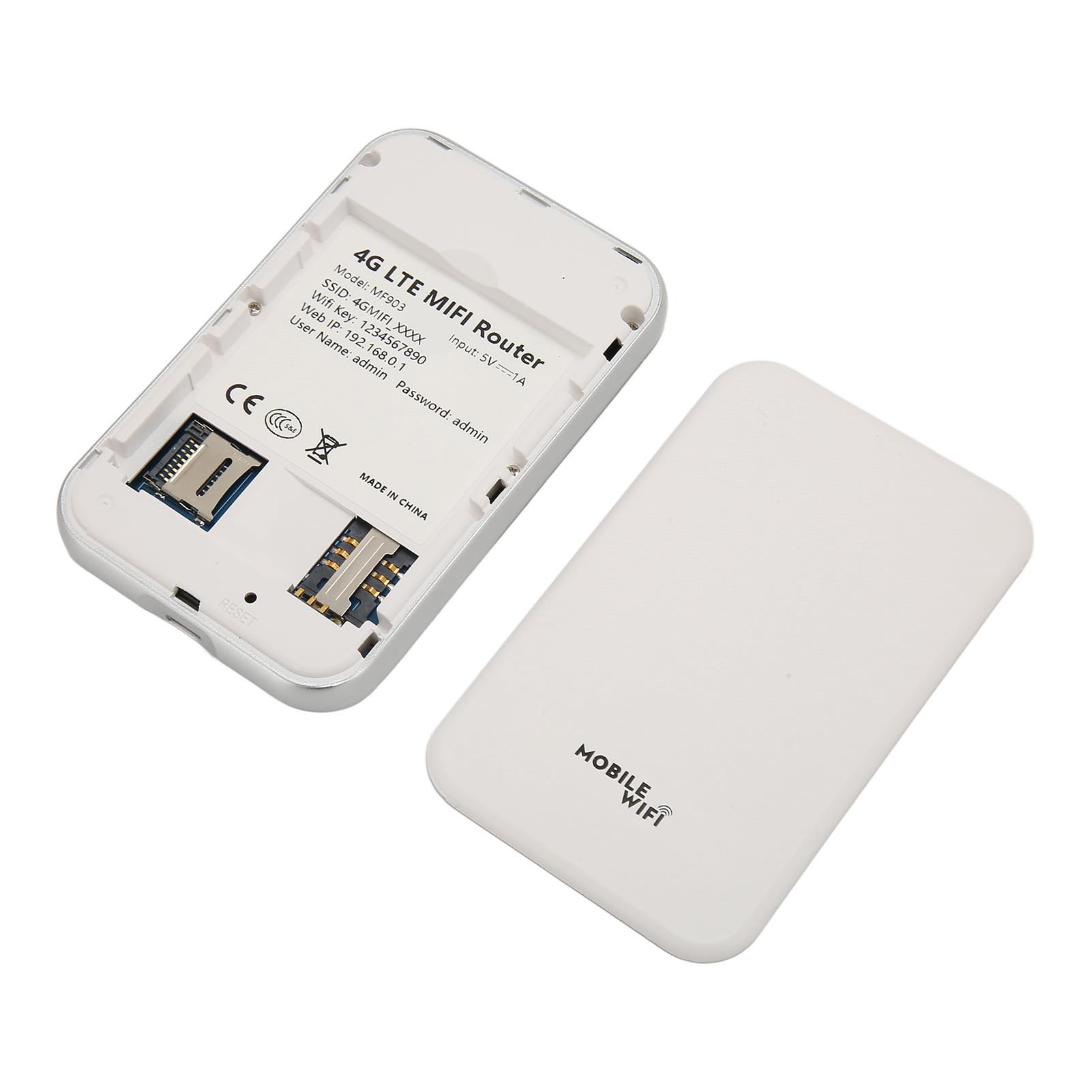 Cocoarm 4G LTE Mobile WiFi Hotspot, 8 Utenti Slot Scheda SIM (FDD 1 3 5 8