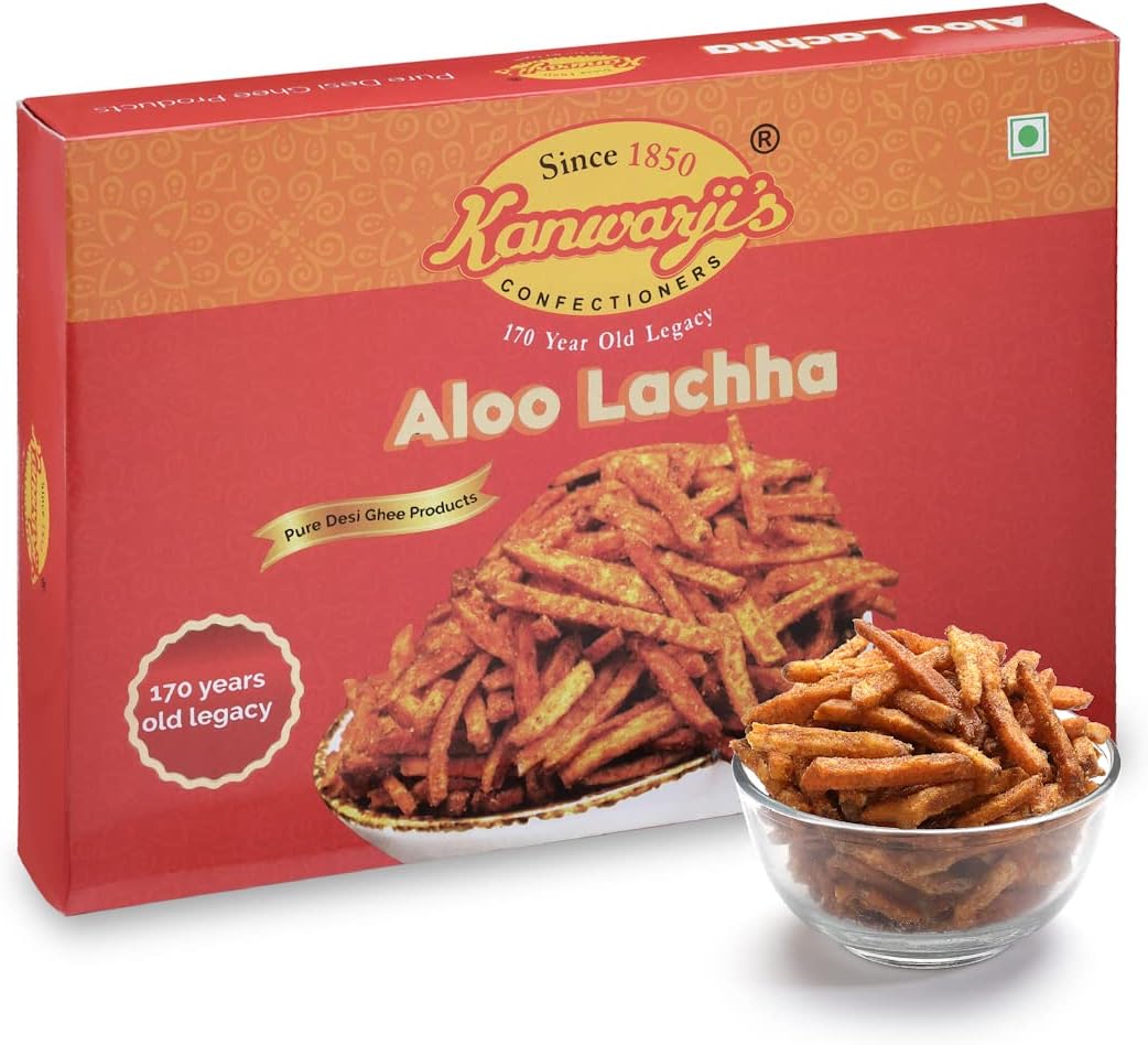 - (Extra Spicy)|LAL LACHCHA|Indian Snacks|Homemade and Ready to Eat Snacks|Lal Lachha (400gm)