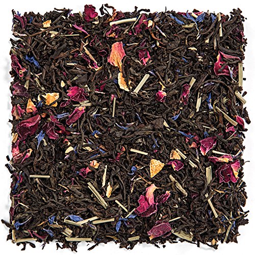Tealyra - Milady Grey - Delightful Black Loose Leaf Tea - Rose Petals And Lemongrass With Orange - Medium Caffeine - Blend - All Natural - 110G (4-Ounce) #TOP3