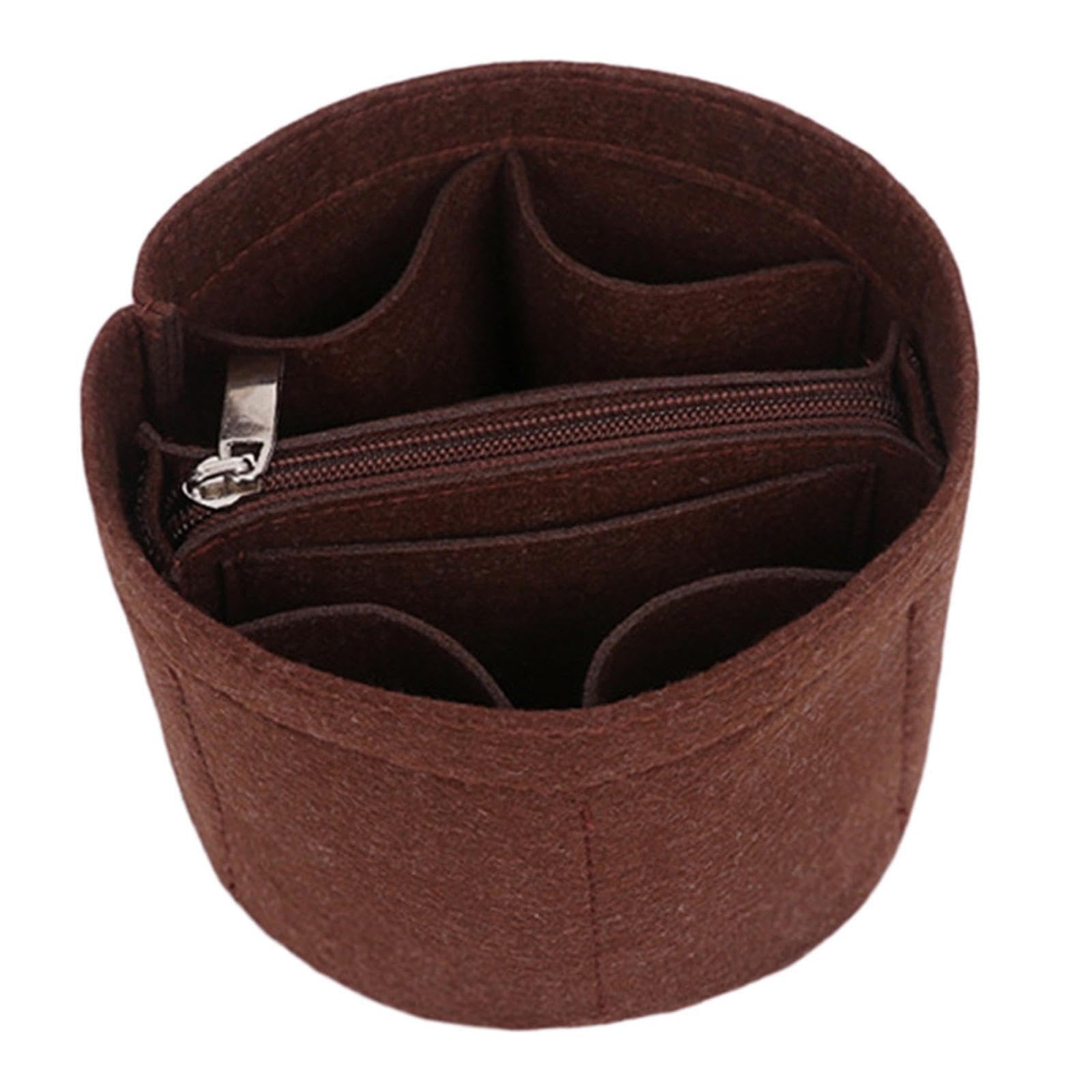 TWISAXC Inser Organizer Case Makes Bag Changes Quick And Easy While Keeping All Personal Items Neatly Secured Throughout Daily Activities Felt Cloth Bag Liner