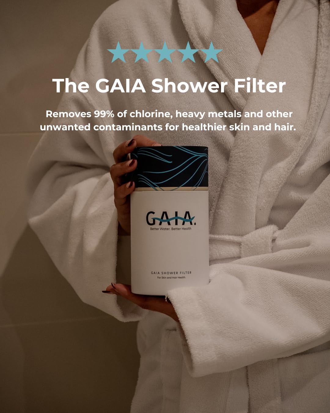 Filtro de ducha de agua dura, elimina hasta el 99% del cloro, metales pesados e impurezas, promueve la salud de la piel y el cabello, se adapta a todas las duchas (cromo)