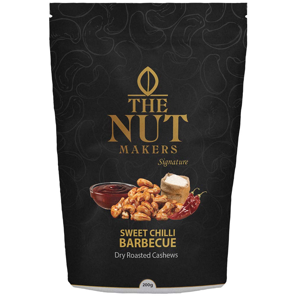 The Nut Makers Sweet Chilli Barbecue Cashews-200gms (B07Z4T1DNW) Amazon Price History, Amazon Price Tracker