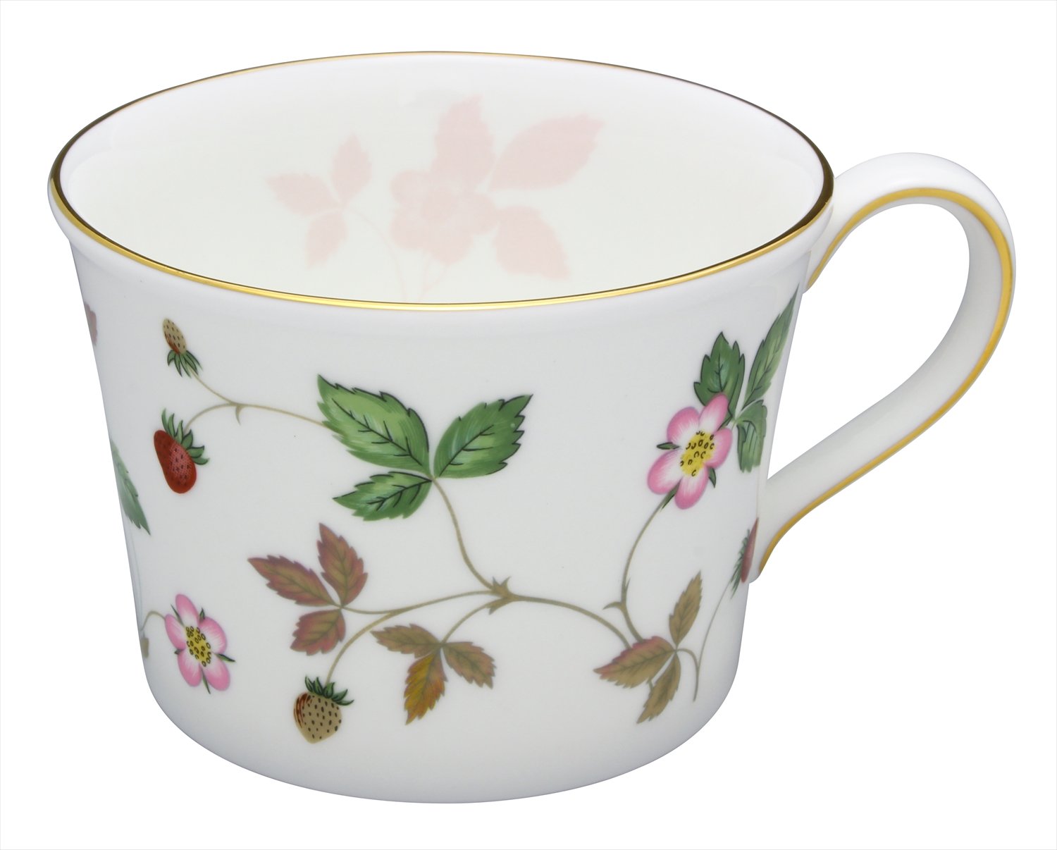 Amazon Co Jp 正規輸入品 ウェッジウッド ワイルド ストロベリー パステル ティーカップ デルフィ 結婚祝い プレゼント ホーム キッチン