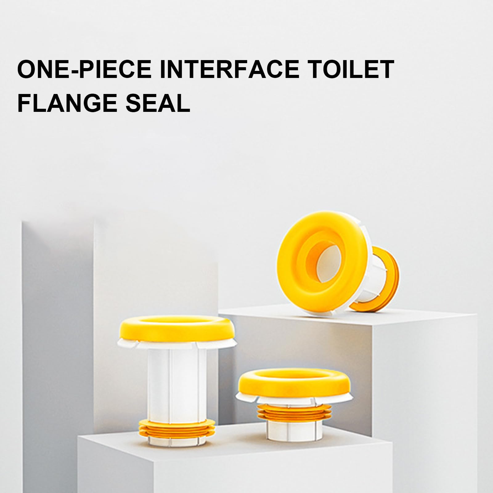 Anelli flangiati per guarnizioni di Scarico del WC, Anelli flangiati per Tubi di Scarico a Pavimento per isolare Gli odori, Anelli di Tenuta Resistenti e a Prova di perdite per WC