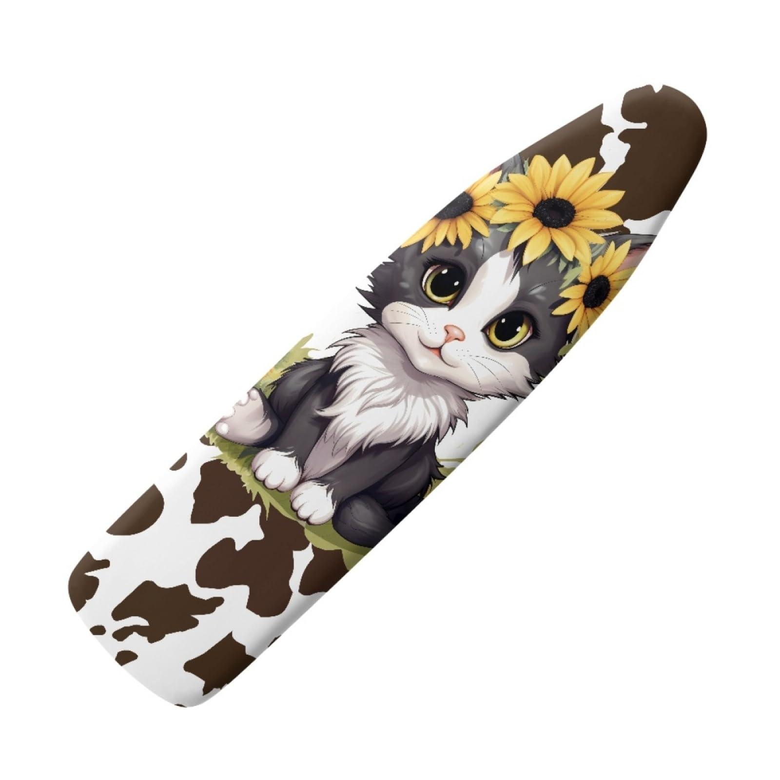 Ironing Board Covers 110 x 35cm Grey White Cat Iron Board Covers