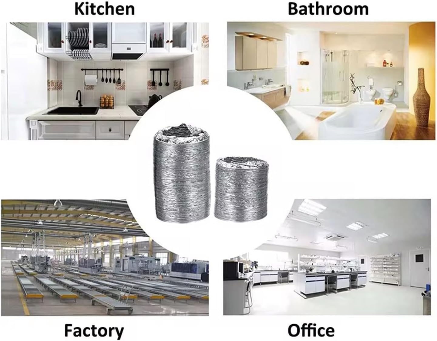 Elastyczny wąż kanałowy ze stali aluminiowej