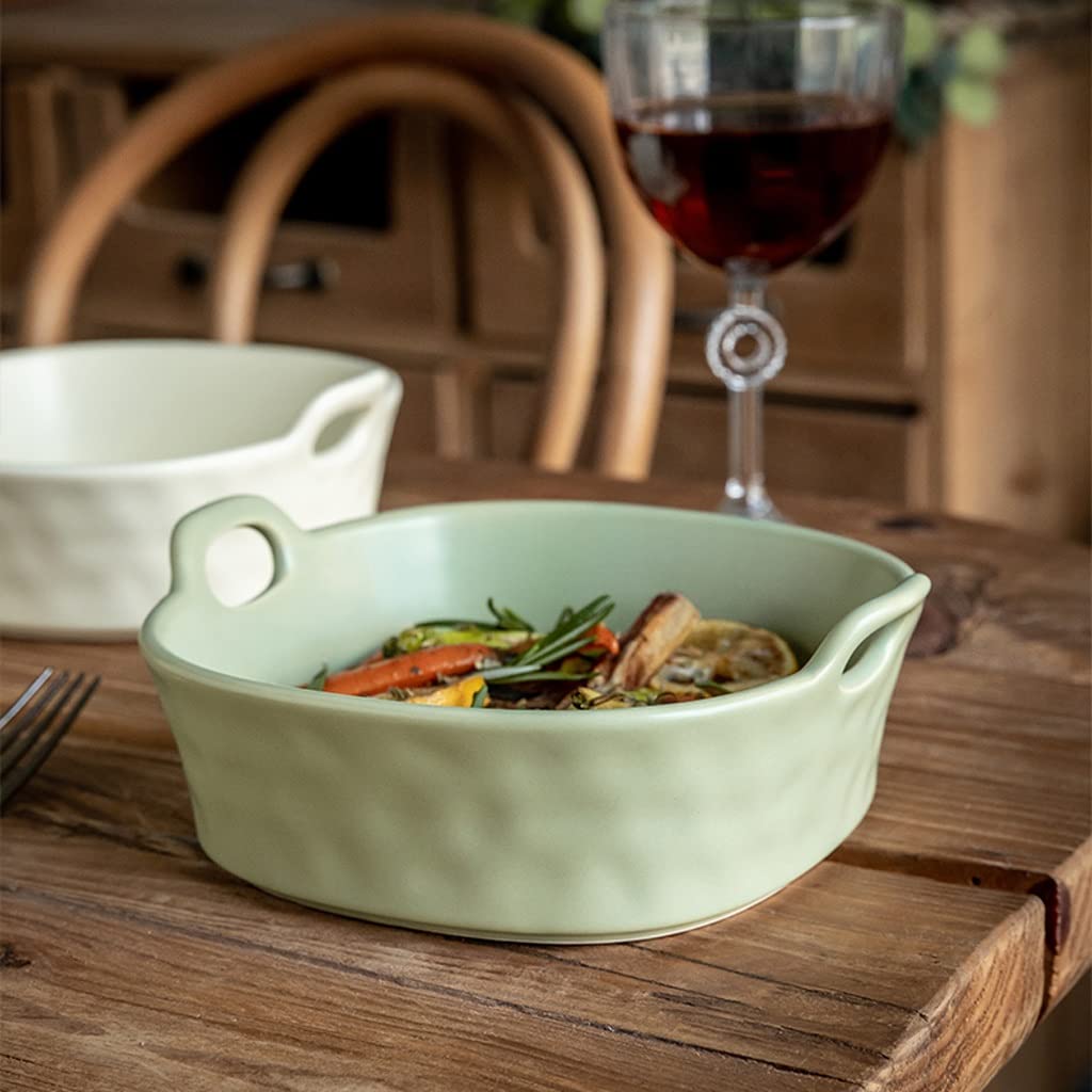 Ensaladera Cuencos De Pasta Postre Tazón De Desayuno Tazón De Cerámica Ensaladera Tazón Para Hornear En Casa Tazón De Diseño Binaural Adecuado para Ensaladas, Sopas, Sopas De Pasta Y Tazones De Ens