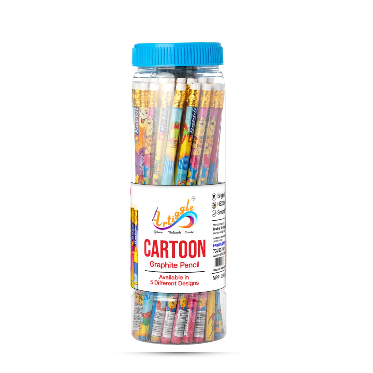 Cosmic Fun Pencils - Unicorn & Space Theme (50 Pack) -7