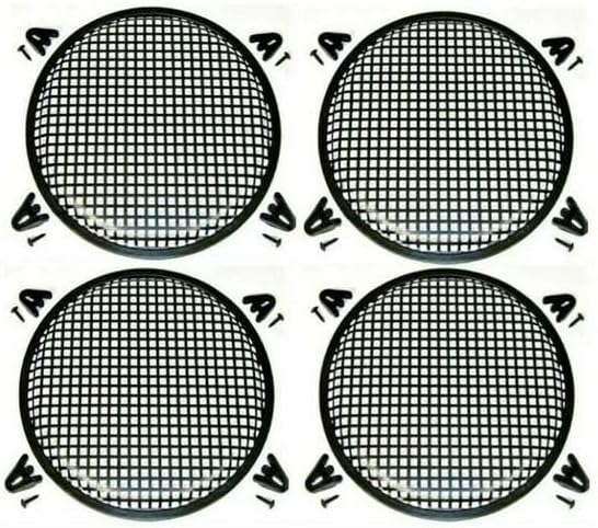 4 MR DJ DJS15 15" Subwoofer Speaker Grill15" Subwoofer Speaker Metal Mesh Cover Waffle Speaker Grill Protect Guard DJ