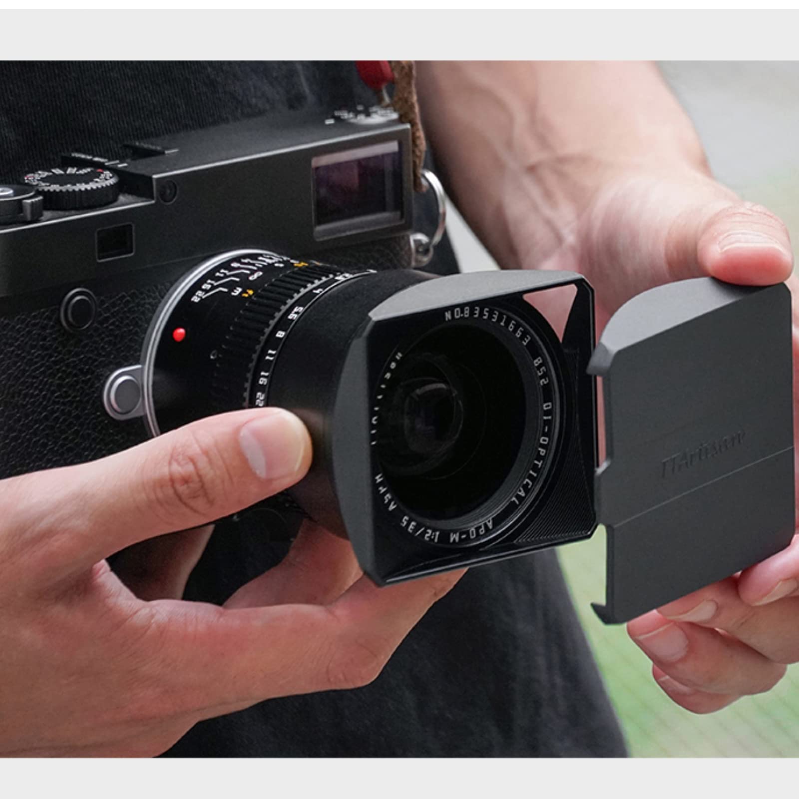 TTArtisan 35mm F2 APO Objektiv Für Leica M – Manuell, Apochromatisch, 12 Linsen In 9 Gruppen, Mit Adapter