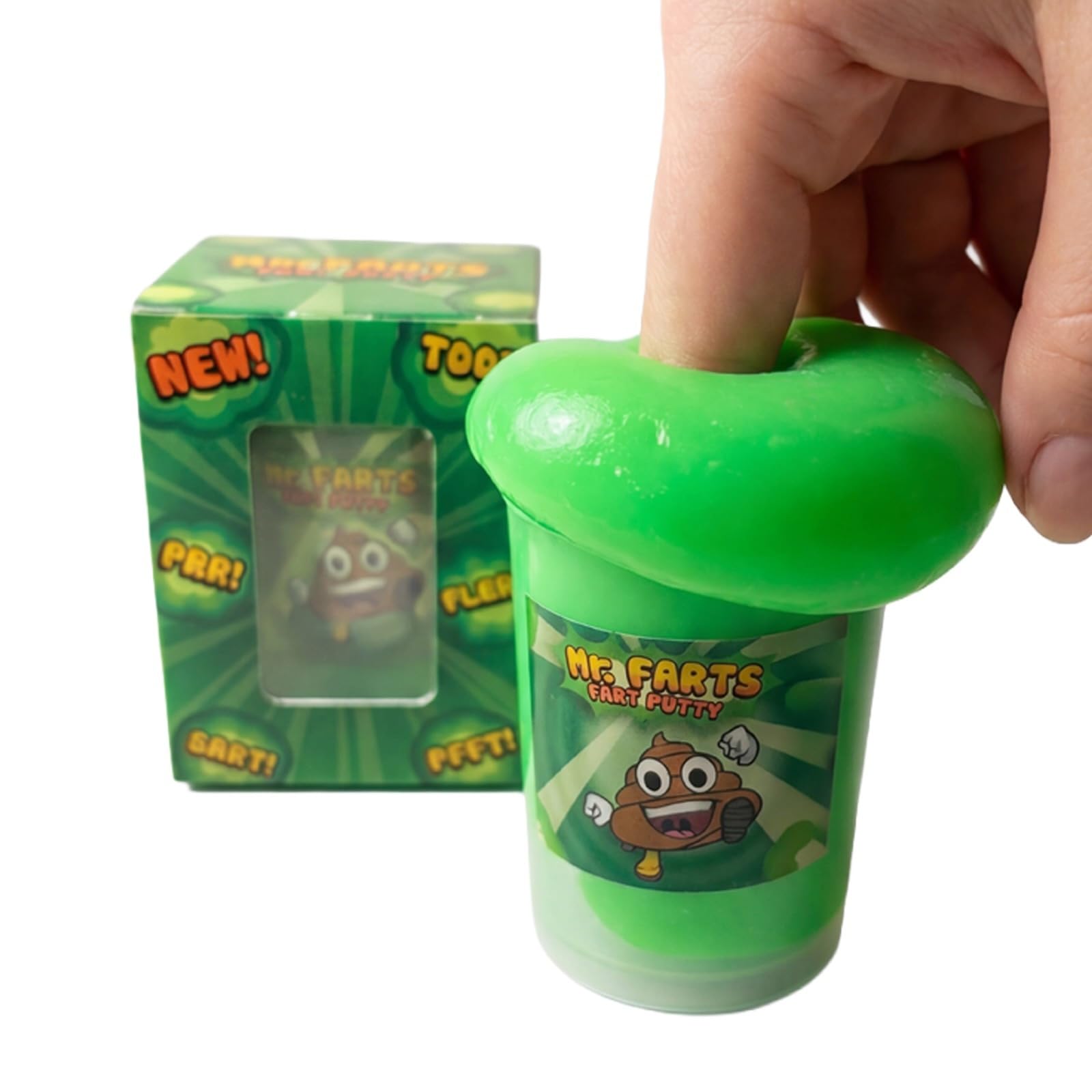 Mr. Farts – Funny Fart Putty for Kids – Party Bag Fillers & Slime Noise Maker – Prank Toy – Great for Birthdays, Stocking Fillers & Gag Gifts