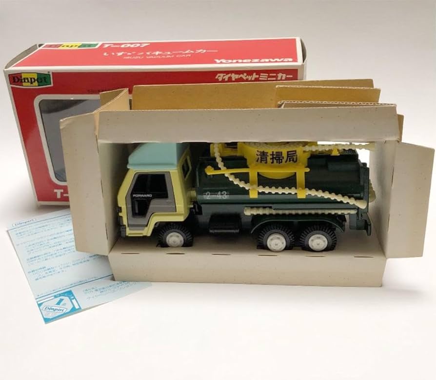 Amazon.co.jp: ヨネザワ ダイヤペットミニカー いすゞバキューム