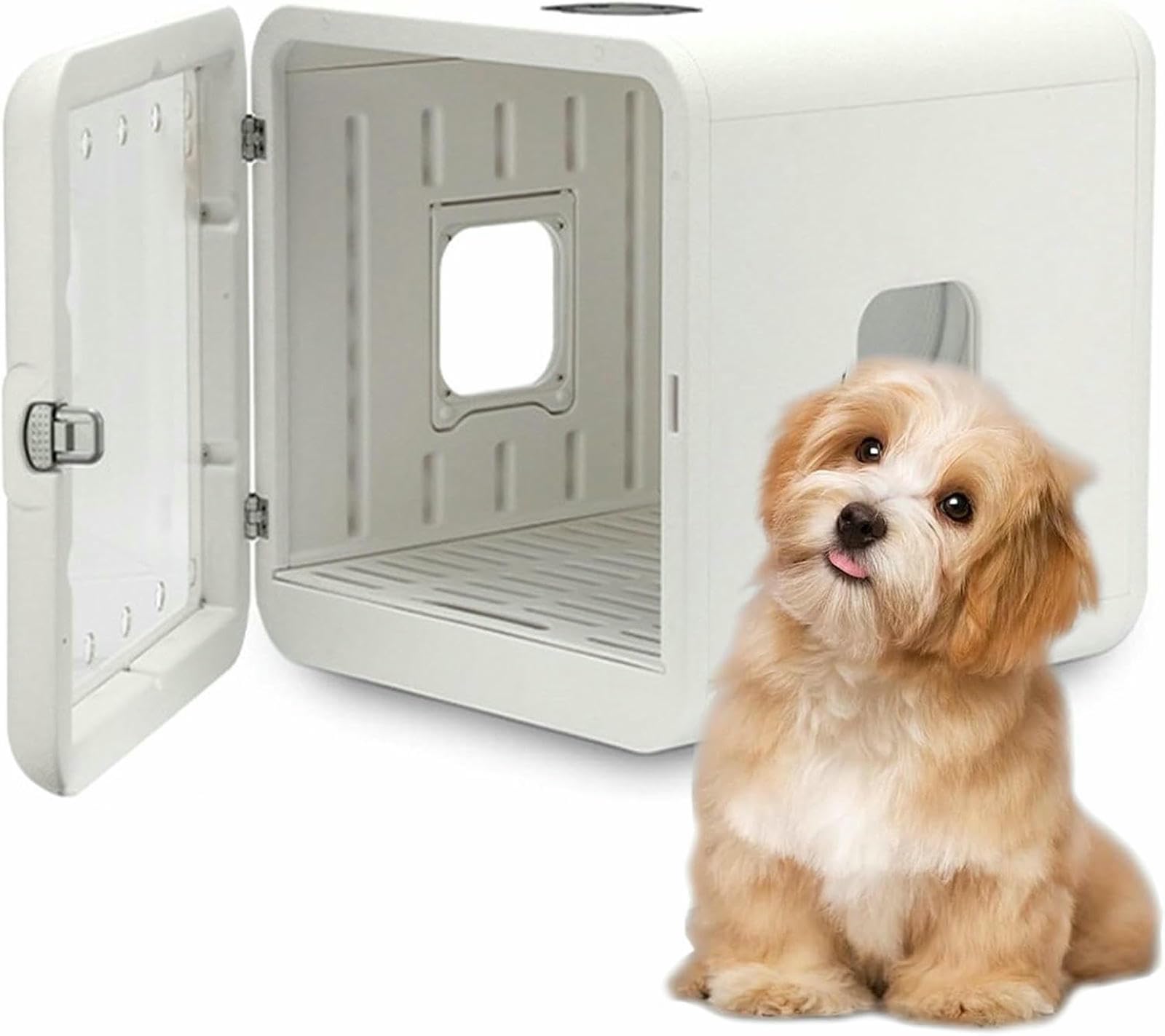 Boîte de séchoir pour chats et cheveux de chiens avec cabine automatique 65L