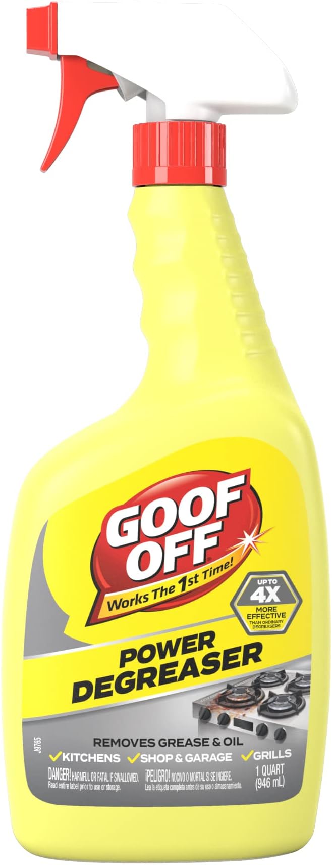 Goof Off Power Cleaner and Degreaser for Mechanics 32 oz