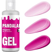 Magenta Gel Food Coloring - Pandalab 2 Ounce High Concentrated Food Dye for Baking, Cake, Cookie, Fondant, Icing, Easter Egg, Macaron, DIY Slime 60ml