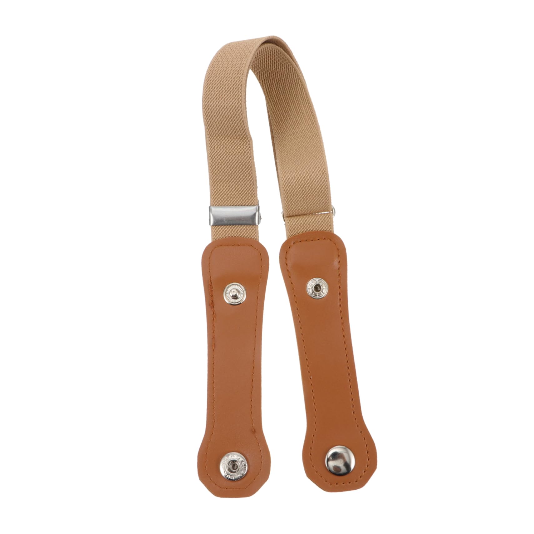 TOVINANNA 2 Pcs Children's Stretch Belts Elastic Buckle Belts Simple Comfortable for Boys Girls