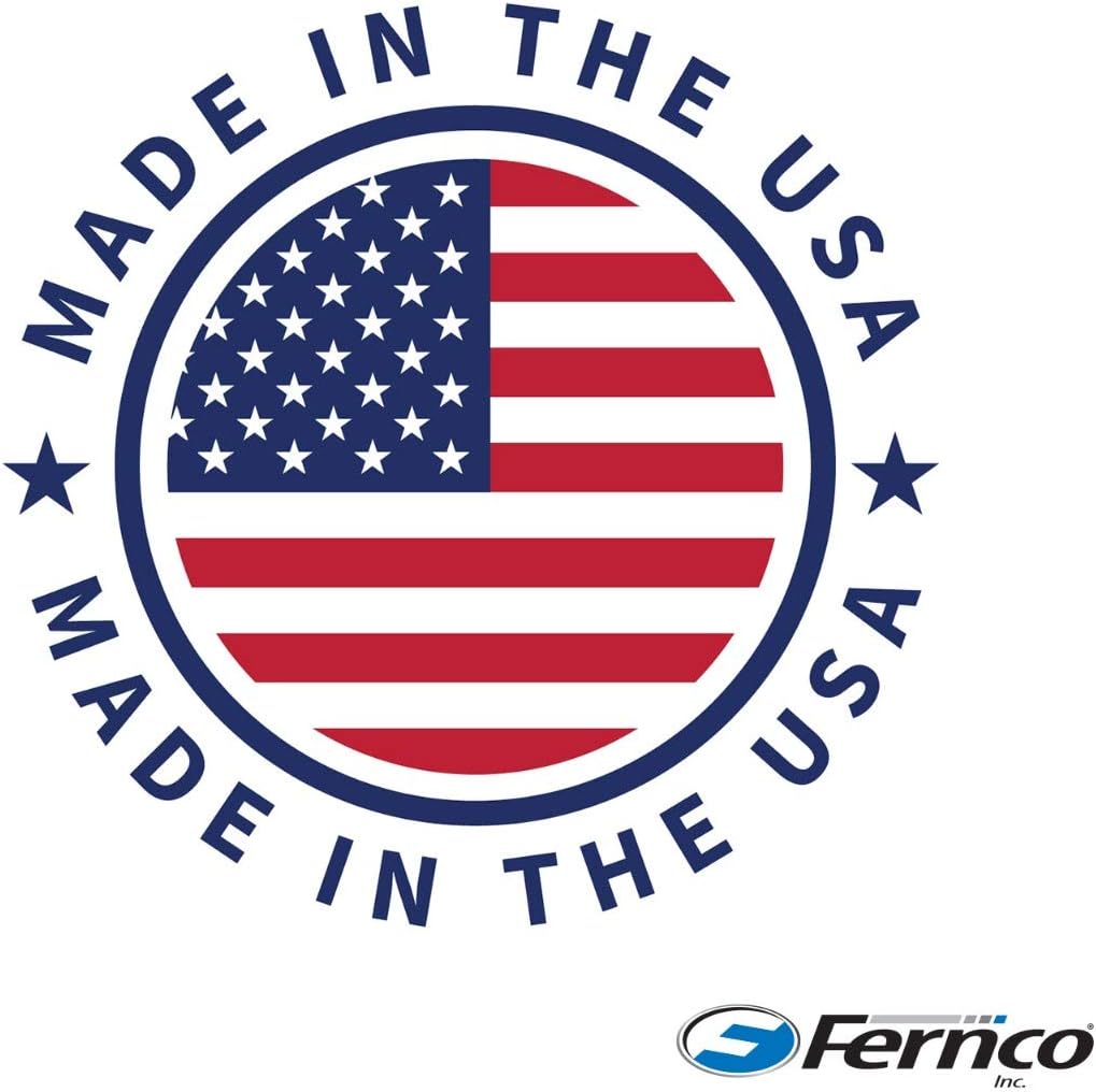 Fernco 1056-100 1-in. Flexible PVC Pipe Coupling for Plastic and Copper Plumbing Connections in White