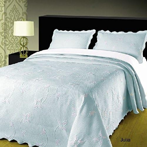 Julia Duck Egg Bedspread - Super King