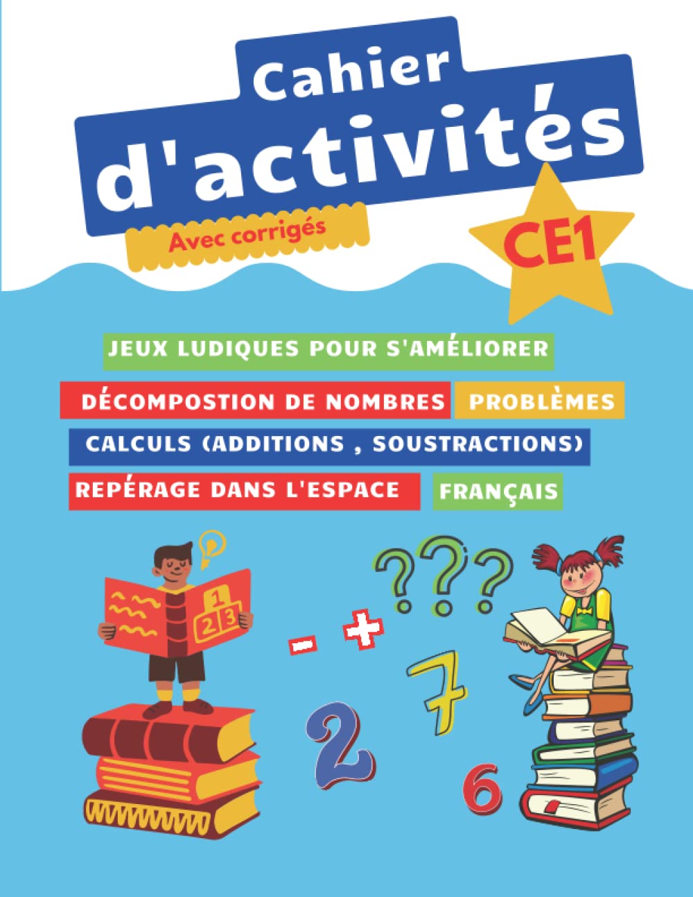Buy Cahier d'activités CE1: Mathématiques, français, logique, des ...