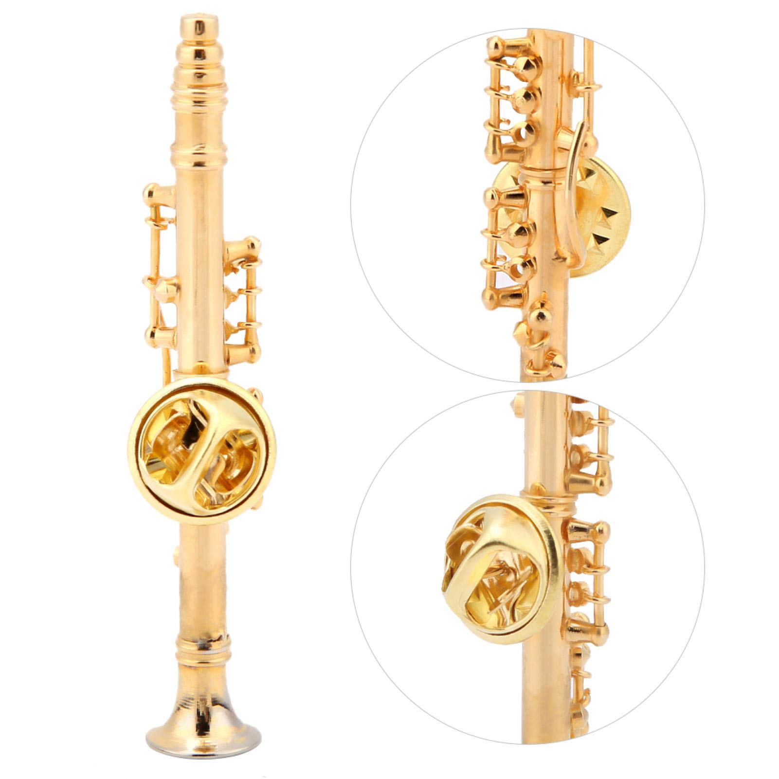 Spilla Clarinetto In Miniatura LEMCC - Con Custodia Velluto, Regalo Per Musicisti - Foto 10