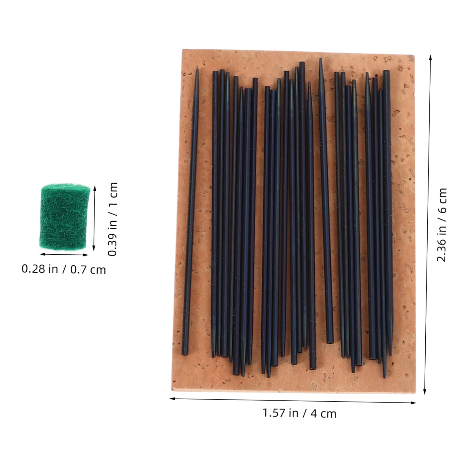 BESTonZON Sax Accessories Repair Kit Cork Pads Reeds Spring Felt Pads for Sax Joint Neck