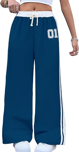 MIGLOCUST Girls Cargo Pants High Waist Loose Fit 4 Pocket Baggy Cargo Pants for Kids