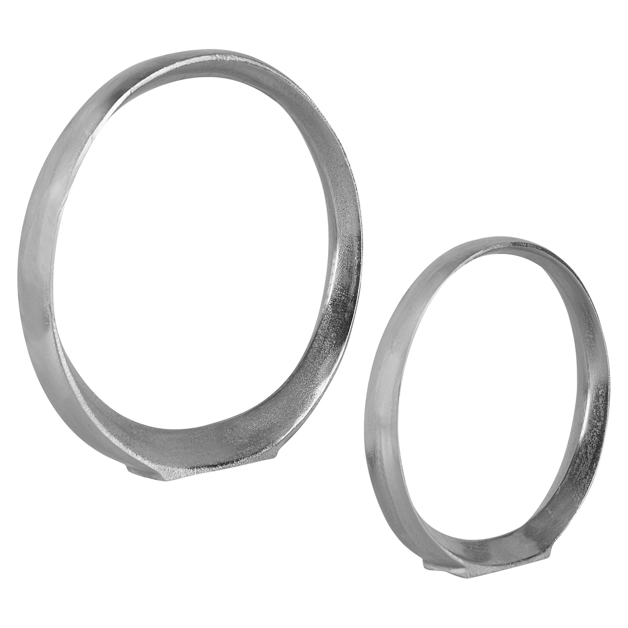 Amazon.com: Uttermost 17985 Orbits - Ring Sculpture (Set of 2